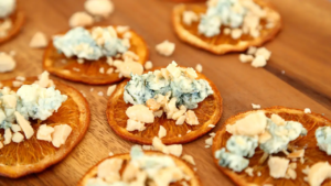 Blue cheese and marcona almond bites - Brooklyn catering from Campbell & Co.